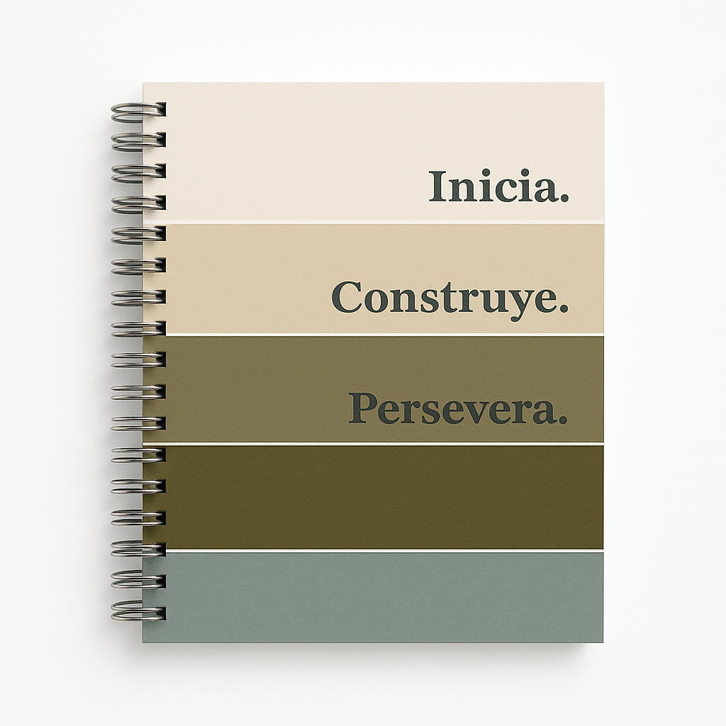 Bullet journal - Libreta de Puntitos - Portadas minimalistas.