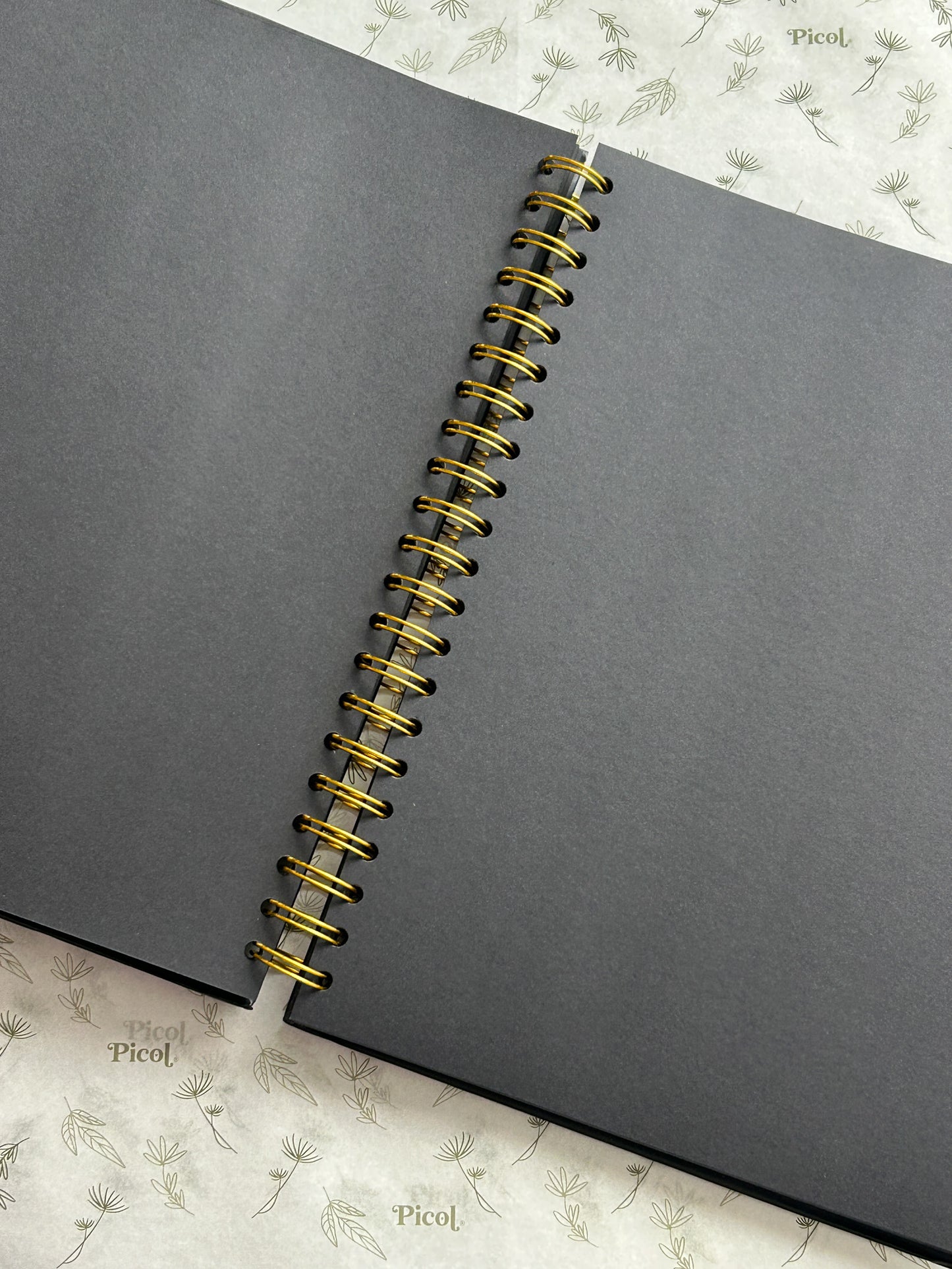 Libreta signos Van Gogh negra Profesional