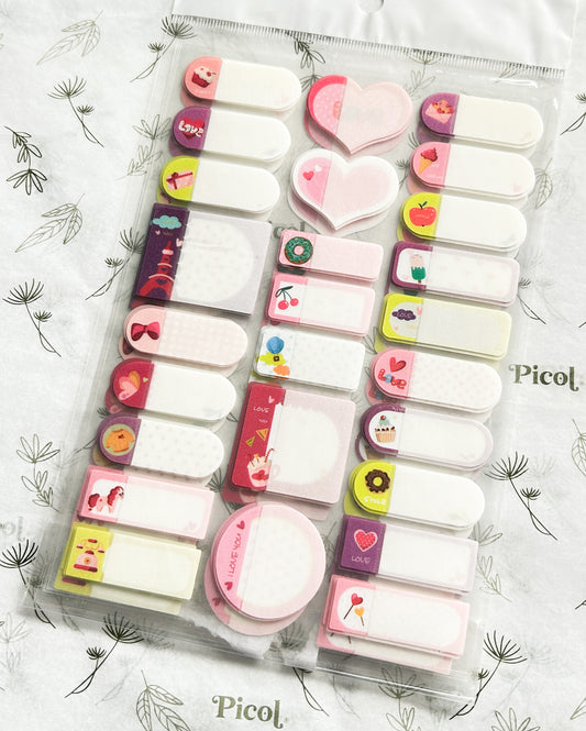 Stickers para marcar con nombre - Monstruitos