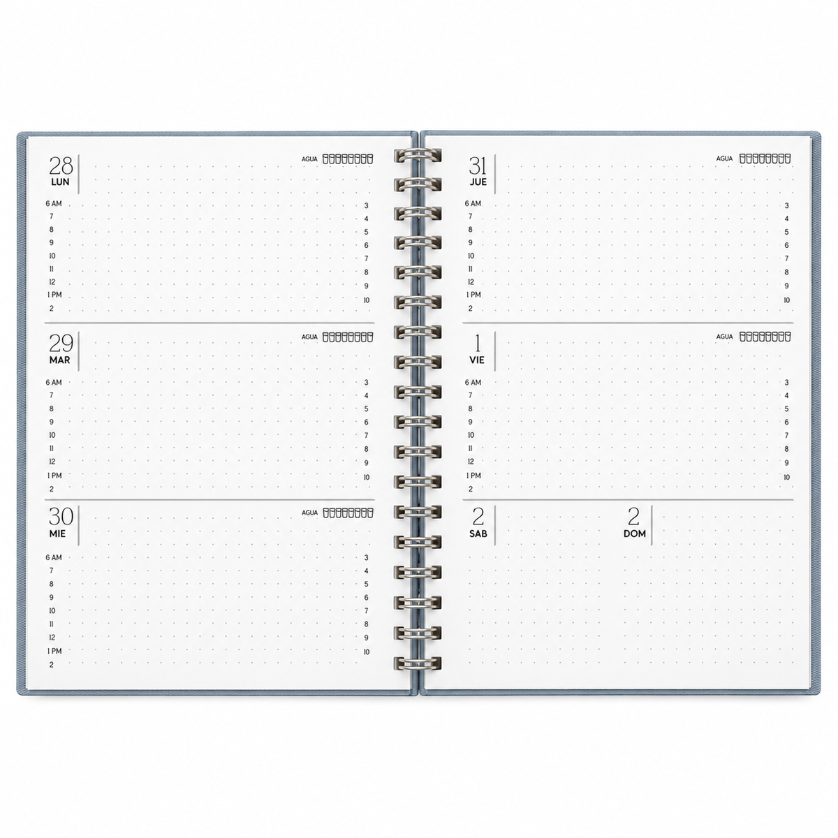 Agenda minimalista 2027 - Unisex