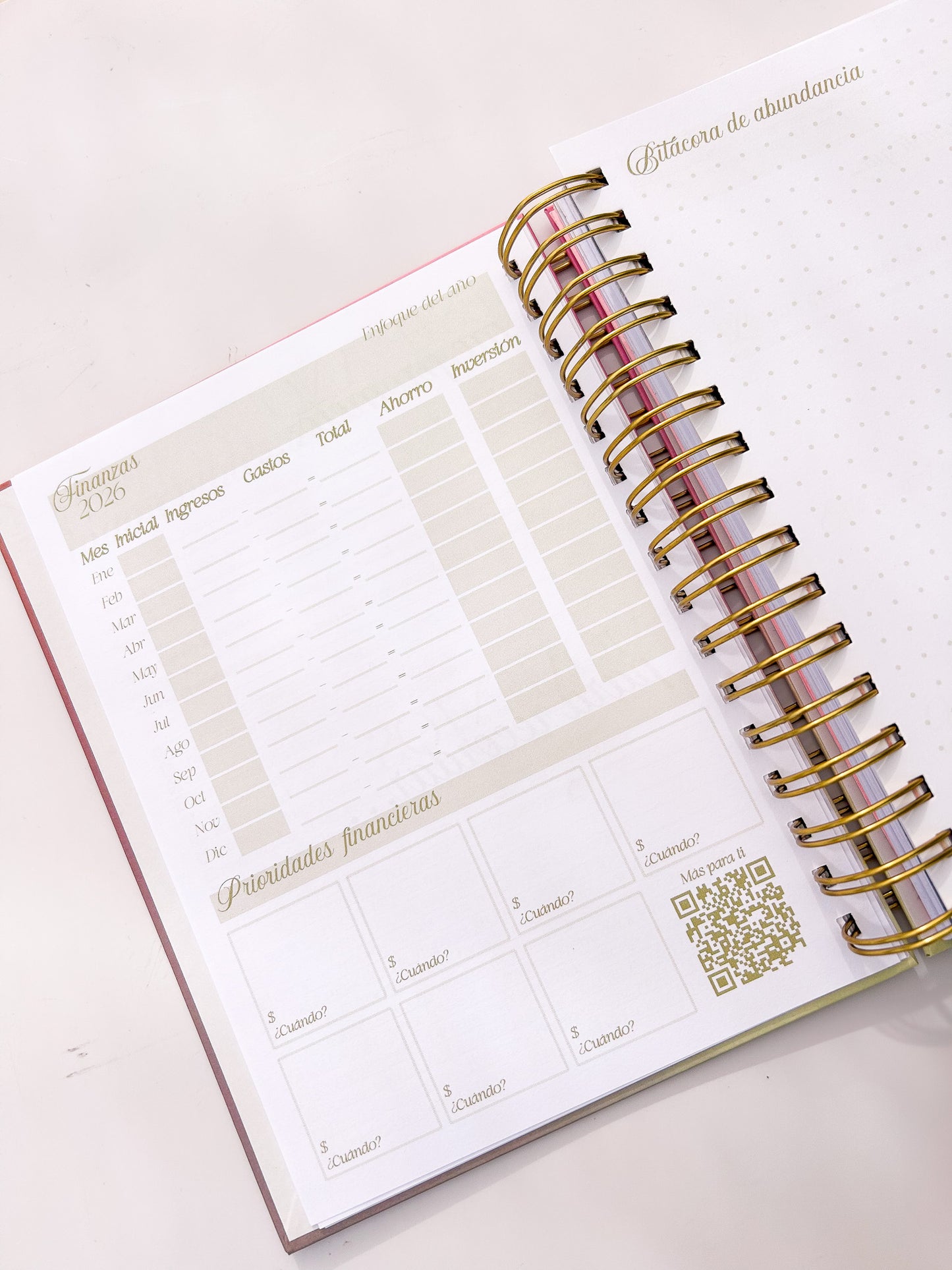 Agenda Raíces Semestra + Journal 2026