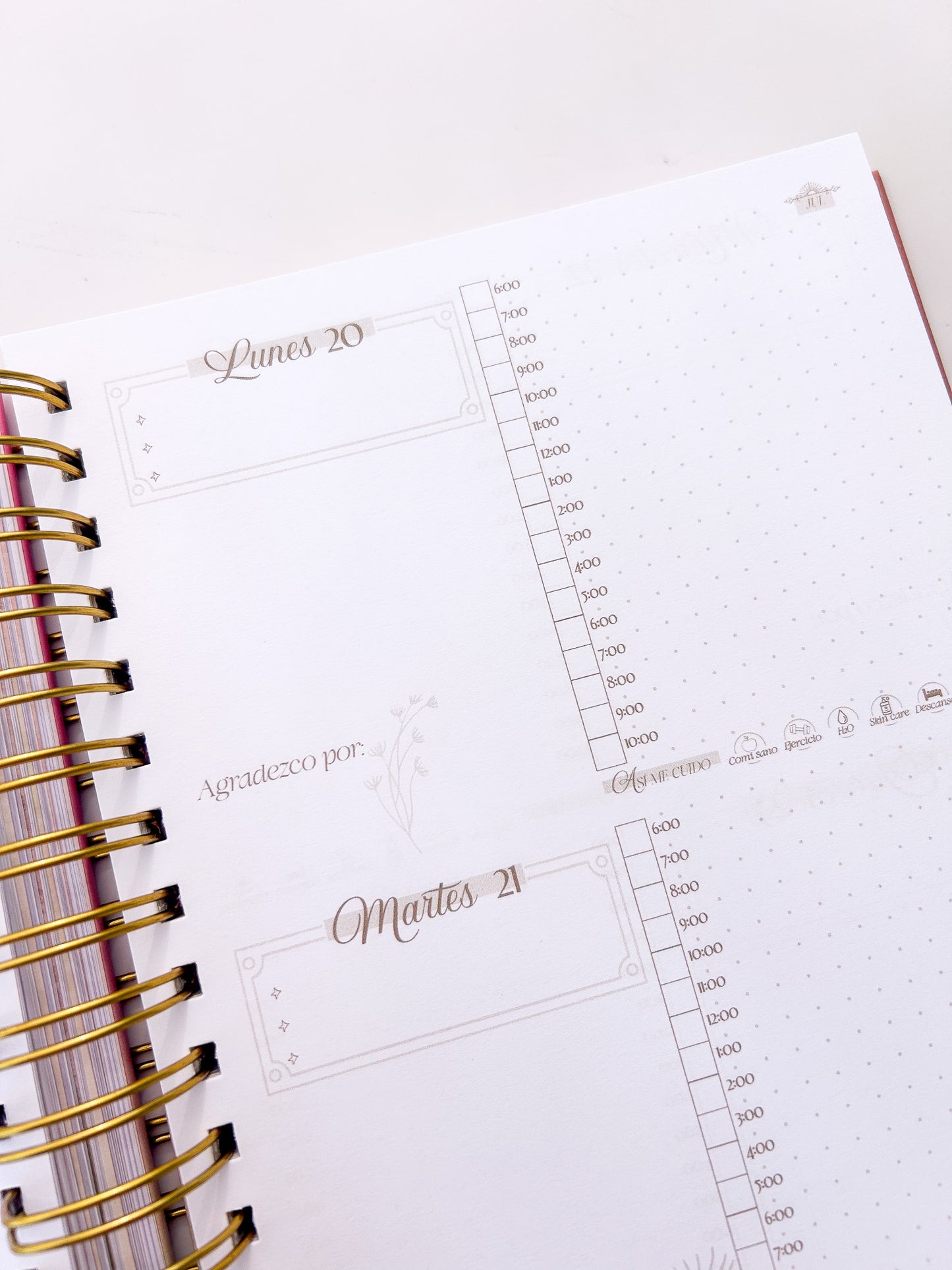 Agenda Raíces Semestra + Journal 2026