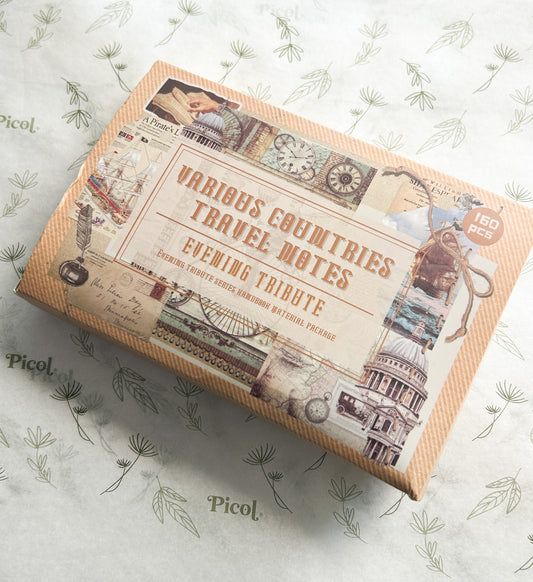 Stickers y decaoración Travel para journal