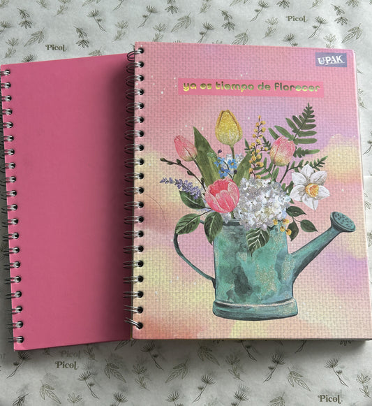 Set de 2 libreta profesional raya upack pasta dura